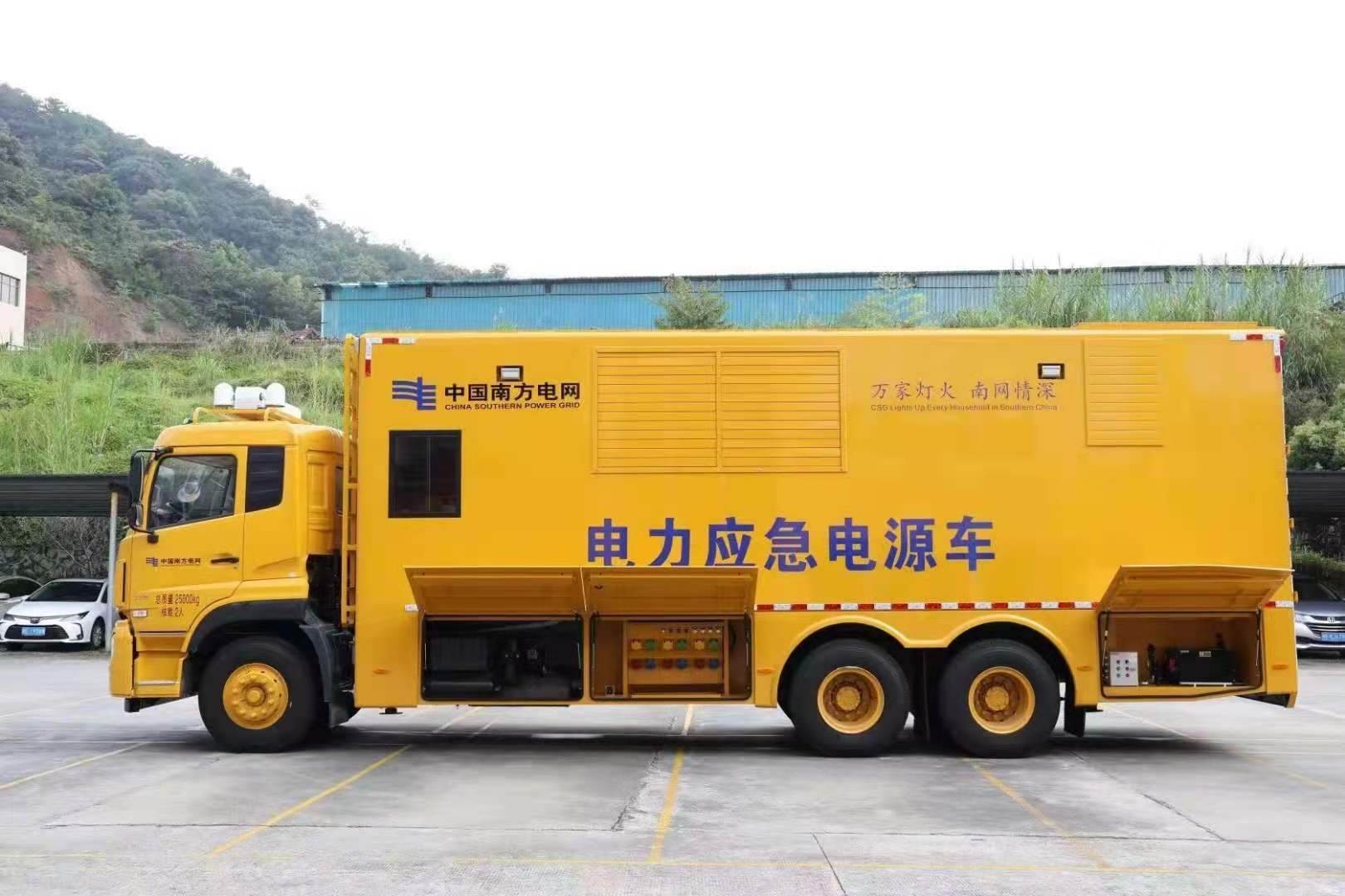 富锦安康大型柴油发电机发电车UPS电源出租租赁
